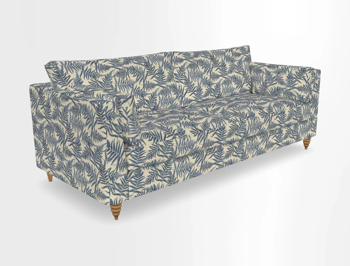 Saltdean 4 seater sofa in Covertex Lombardia Bianco