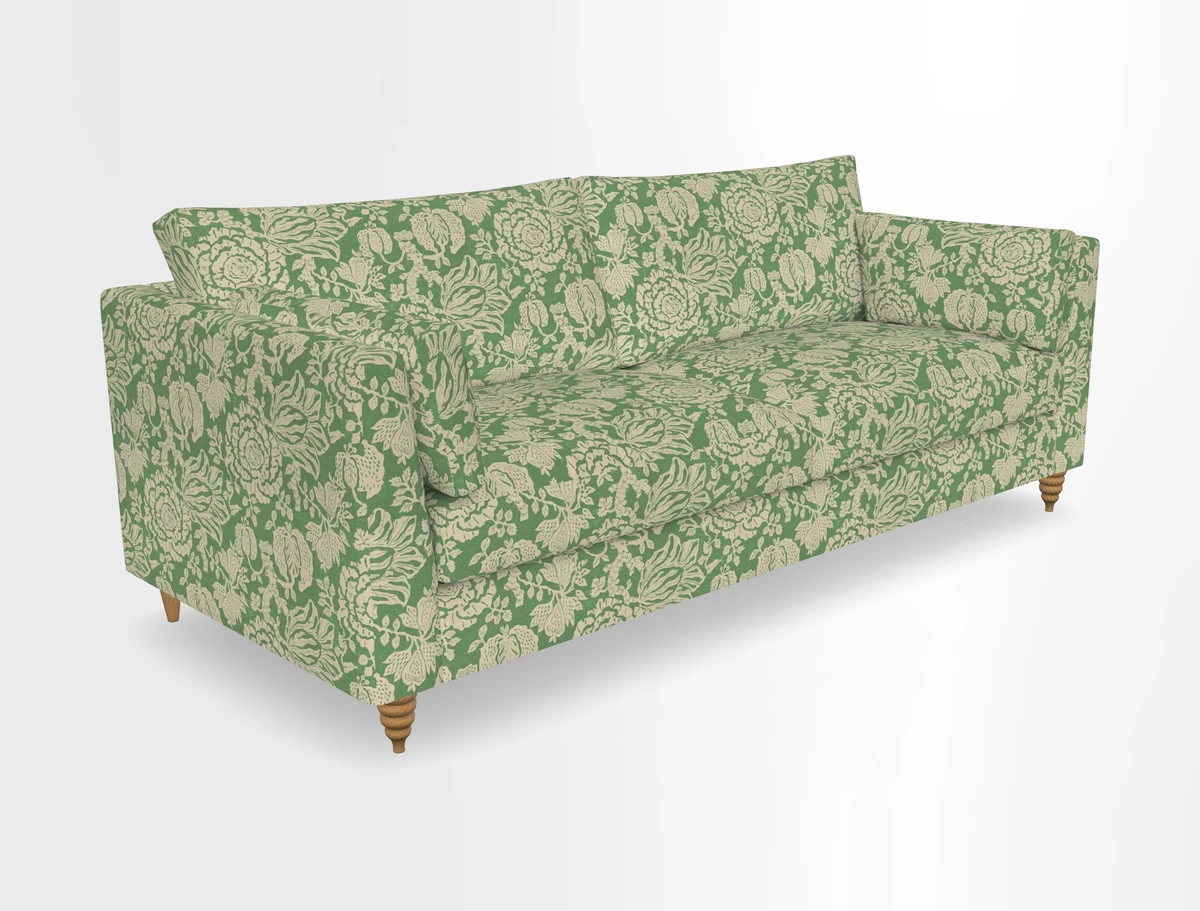 Saltdean 4 seater sofa in Covertex Lombardia Bianco