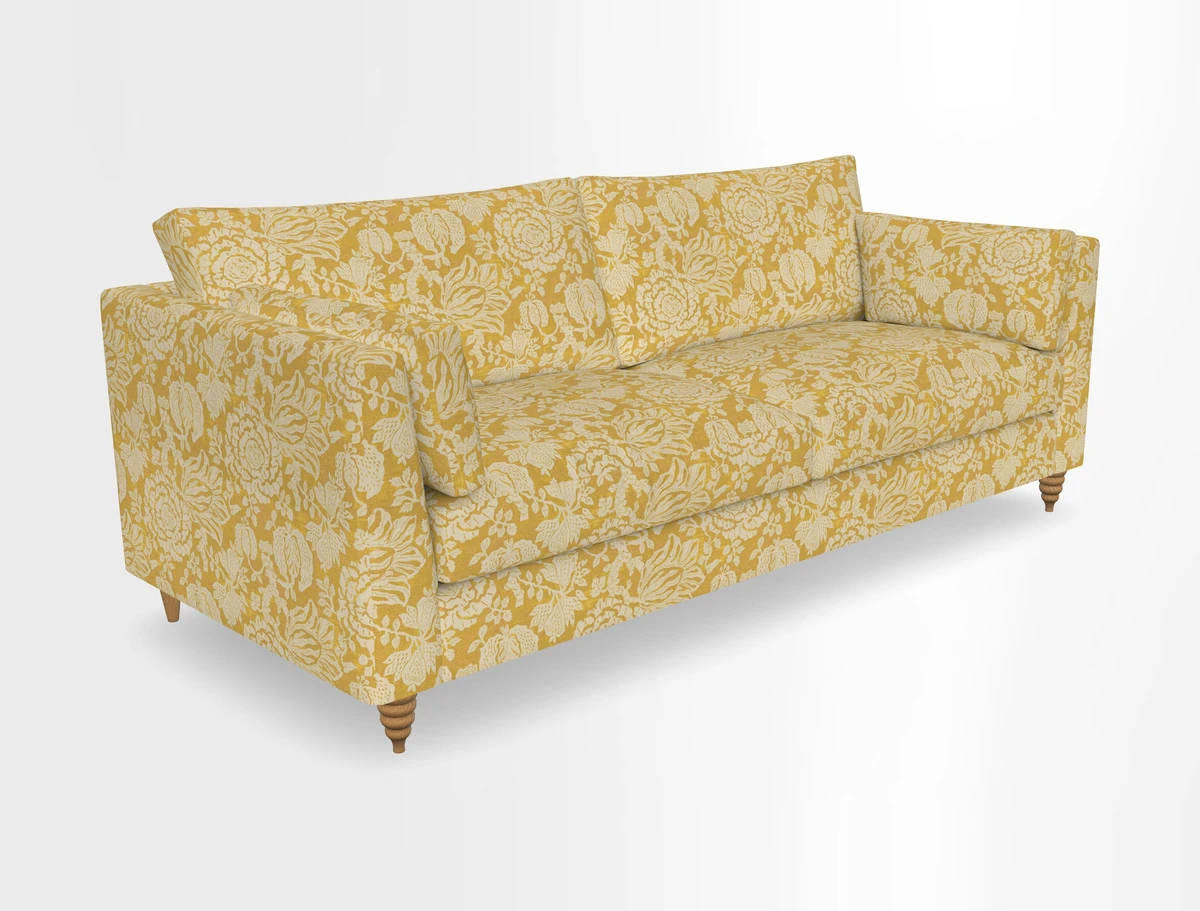 Saltdean 4 seater sofa in Covertex Lombardia Bianco