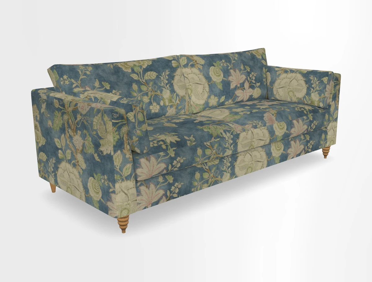 Saltdean 4 seater sofa in Covertex Lombardia Bianco