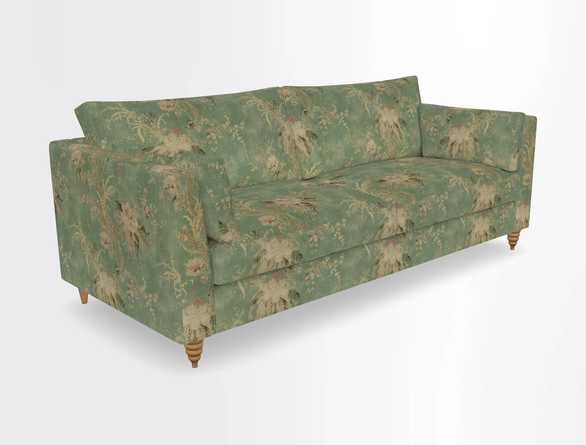 Saltdean 4 seater sofa in Covertex Lombardia Bianco