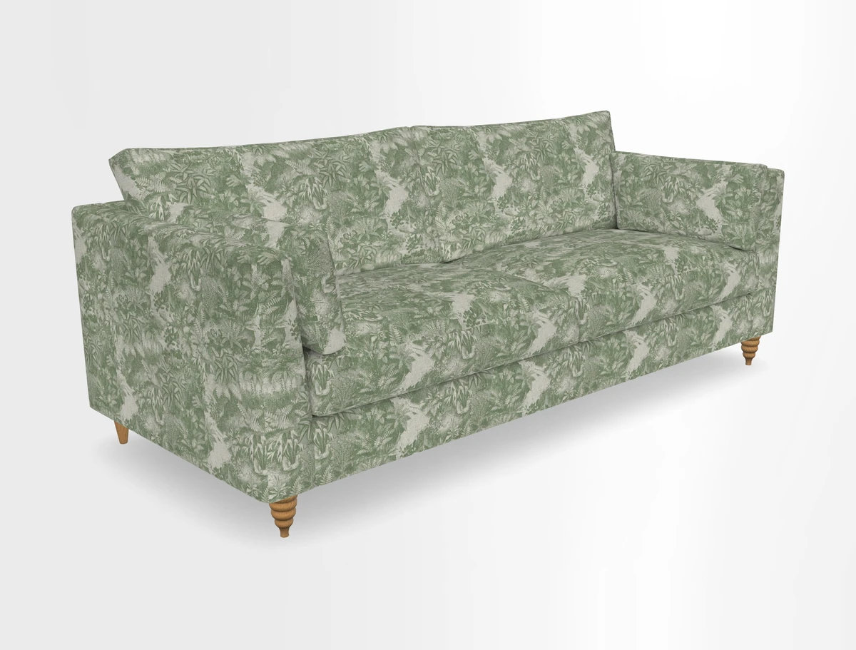 Saltdean 4 seater sofa in Covertex Lombardia Bianco