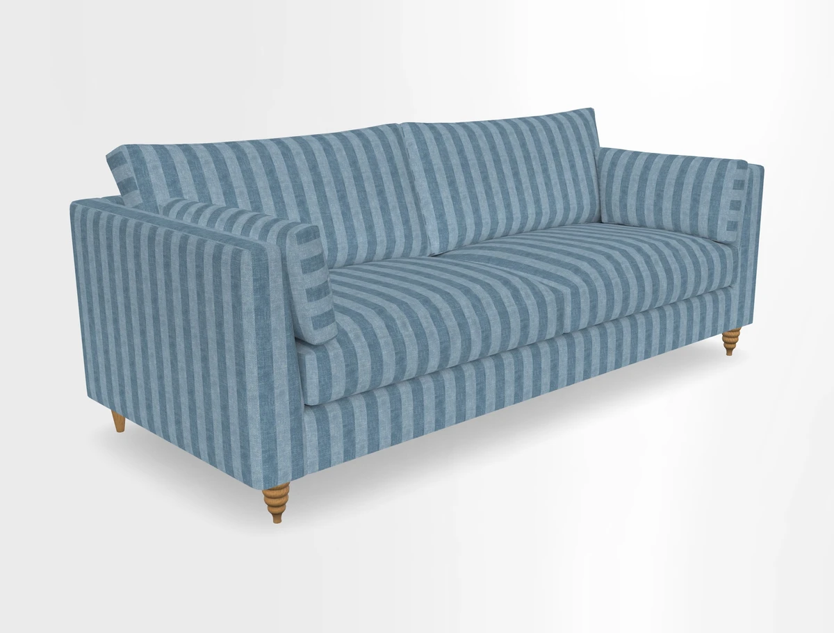 Saltdean 4 seater sofa in Covertex Lombardia Bianco