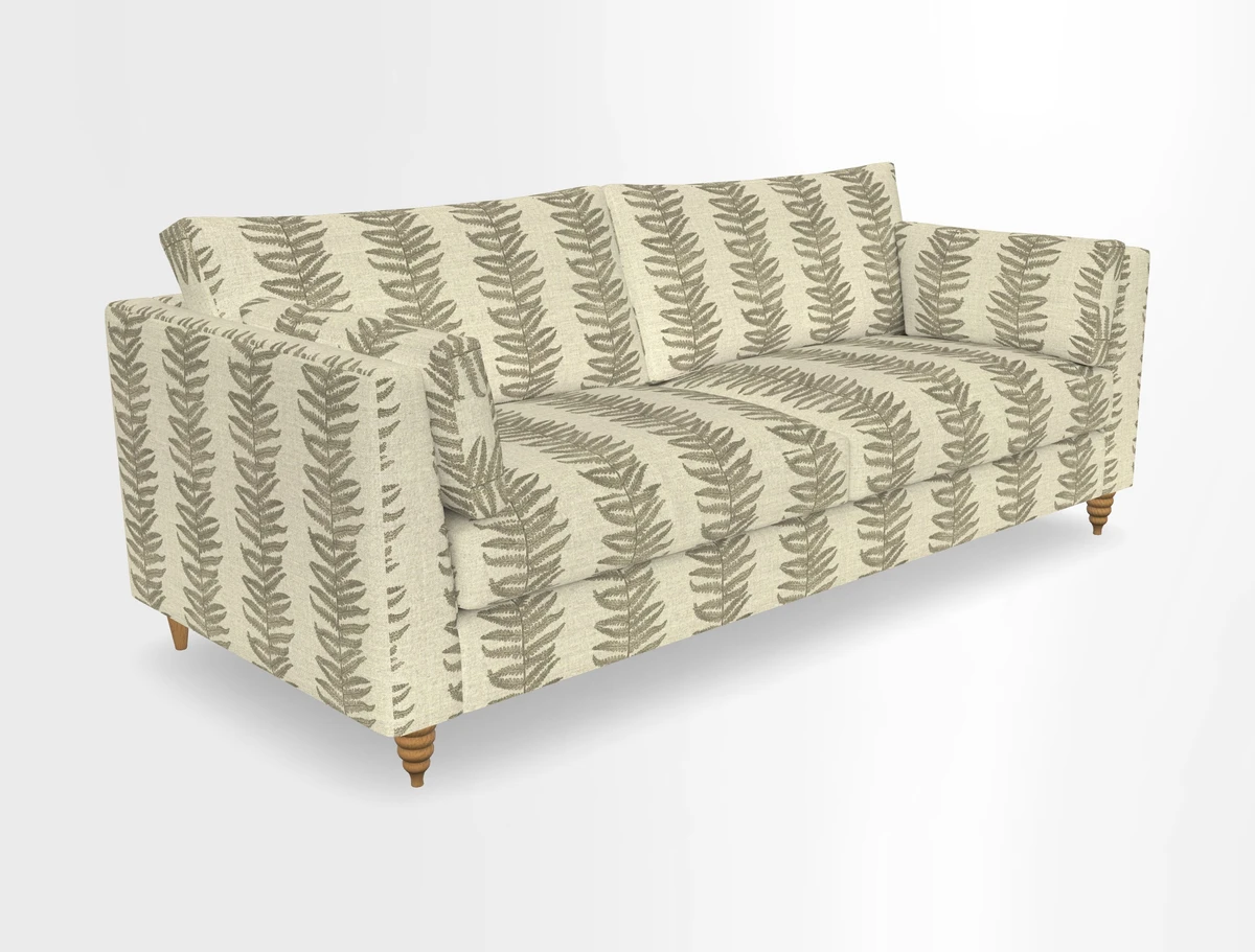 Saltdean 4 seater sofa in Covertex Lombardia Bianco