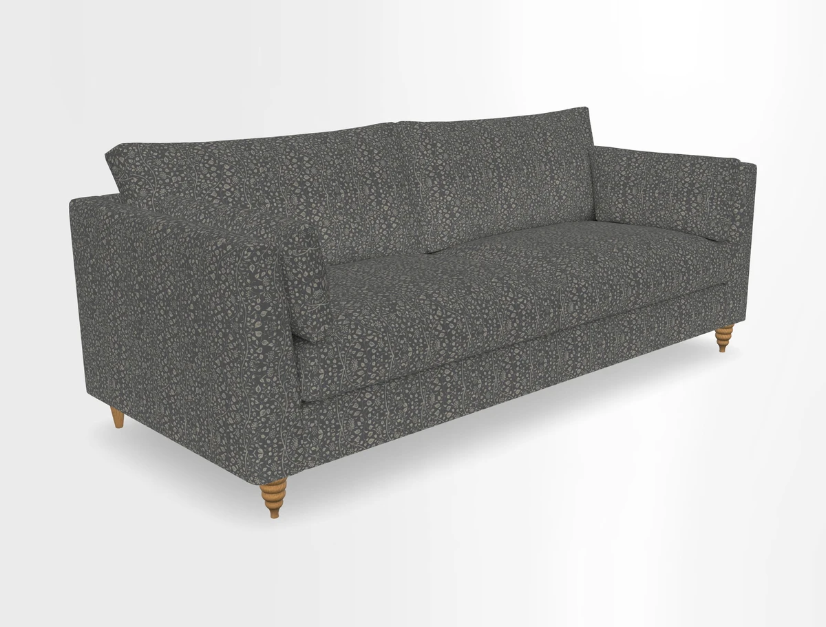 Saltdean 4 seater sofa in Covertex Lombardia Bianco