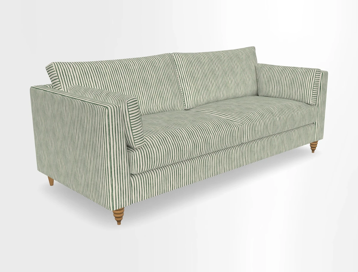 Saltdean 4 seater sofa in Covertex Lombardia Bianco