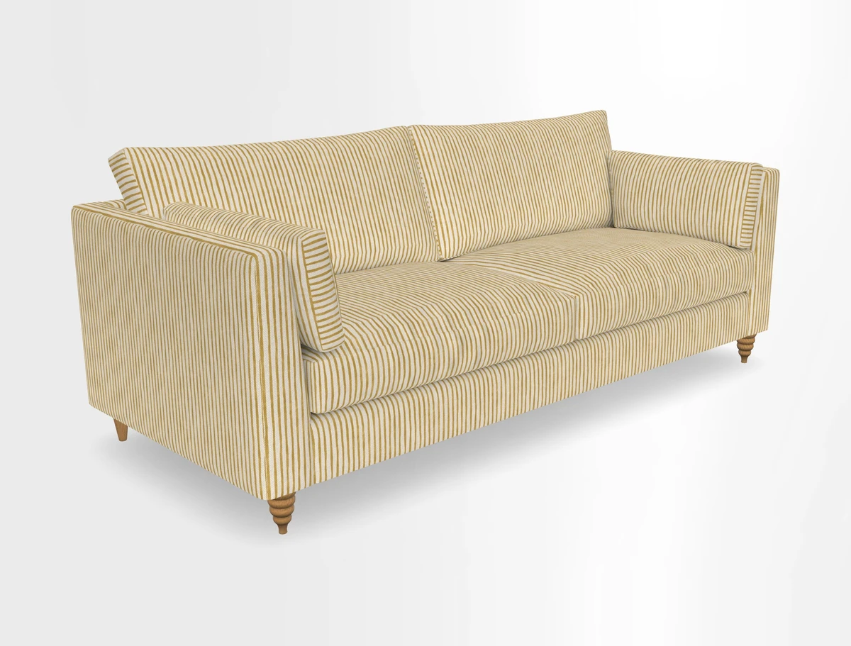 Saltdean 4 seater sofa in Covertex Lombardia Bianco