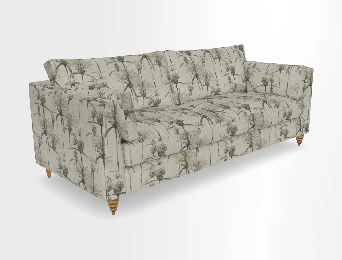 Saltdean 4 seater sofa in Covertex Lombardia Bianco