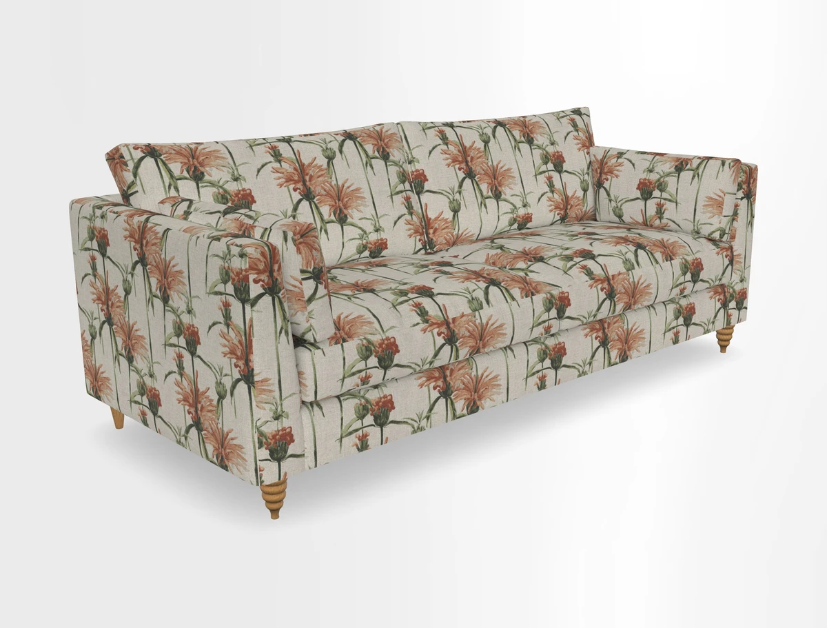 Saltdean 4 seater sofa in Covertex Lombardia Bianco