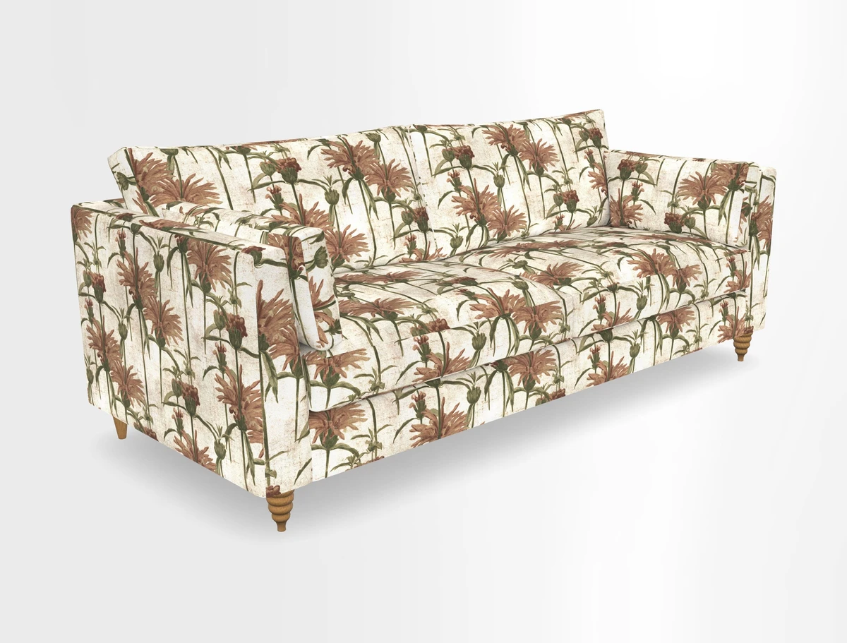 Saltdean 4 seater sofa in Covertex Lombardia Bianco