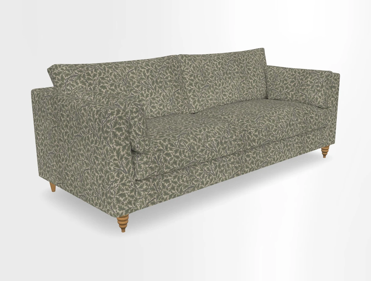 Saltdean 4 seater sofa in Covertex Lombardia Bianco