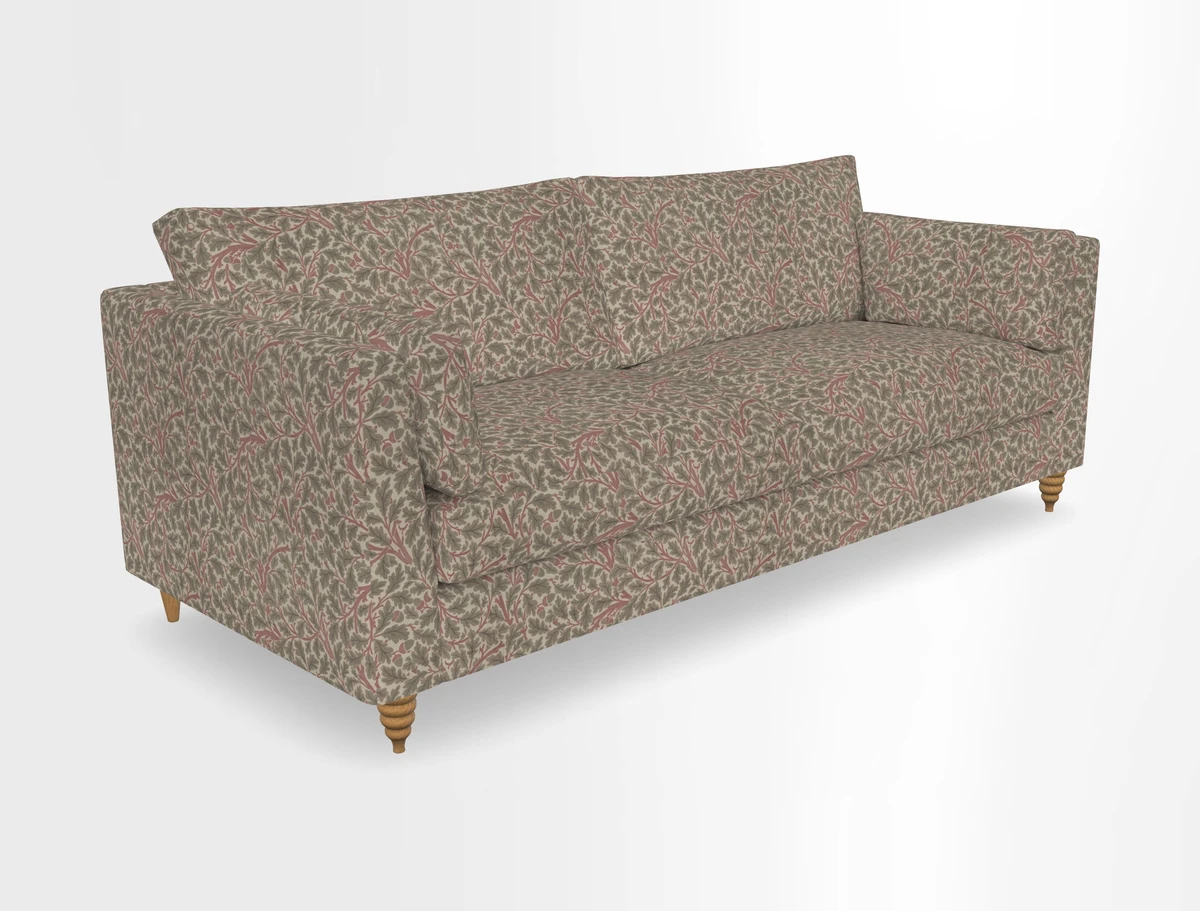Saltdean 4 seater sofa in Covertex Lombardia Bianco