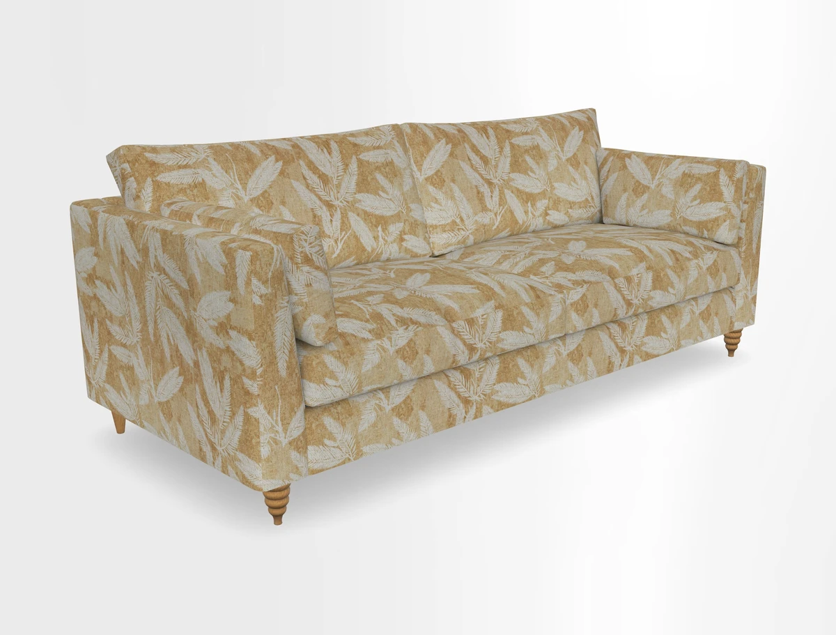 Saltdean 4 seater sofa in Covertex Lombardia Bianco