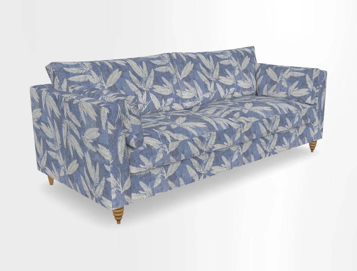 Saltdean 4 seater sofa in Covertex Lombardia Bianco
