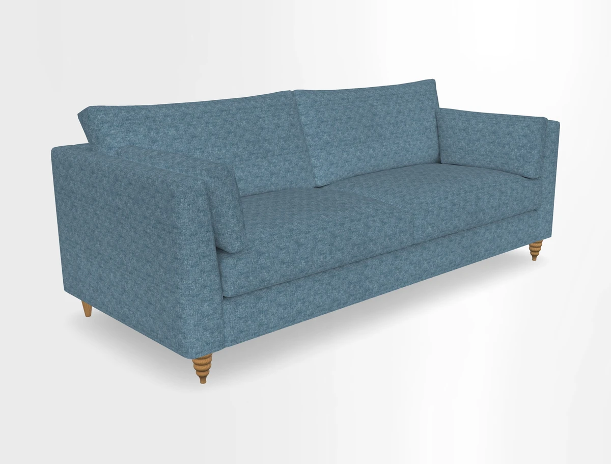 Saltdean 4 seater sofa in Covertex Lombardia Bianco