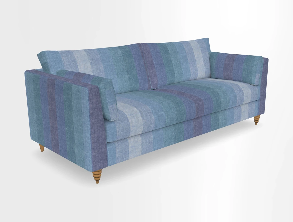 Saltdean 4 seater sofa in Covertex Lombardia Bianco