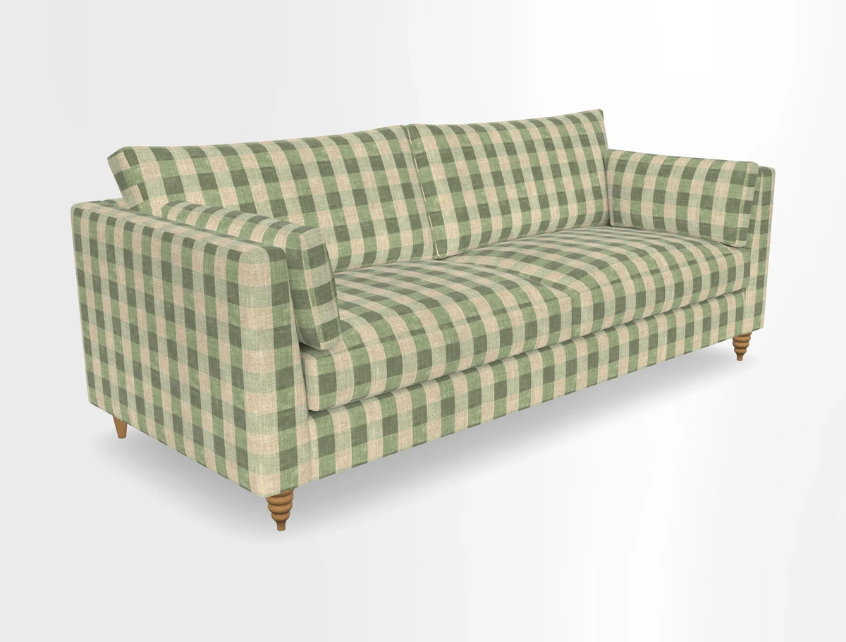 Saltdean 4 seater sofa in Covertex Lombardia Bianco