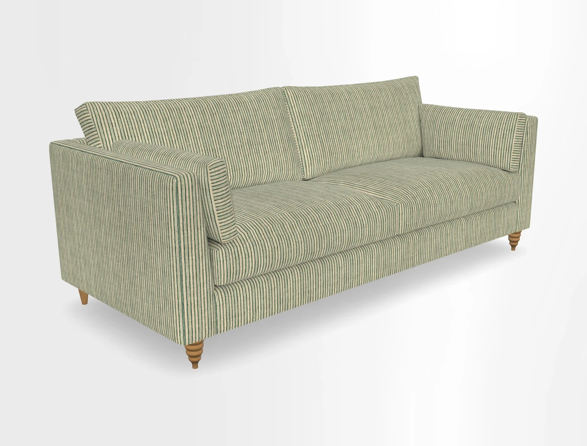 Saltdean 4 seater sofa in Covertex Lombardia Bianco