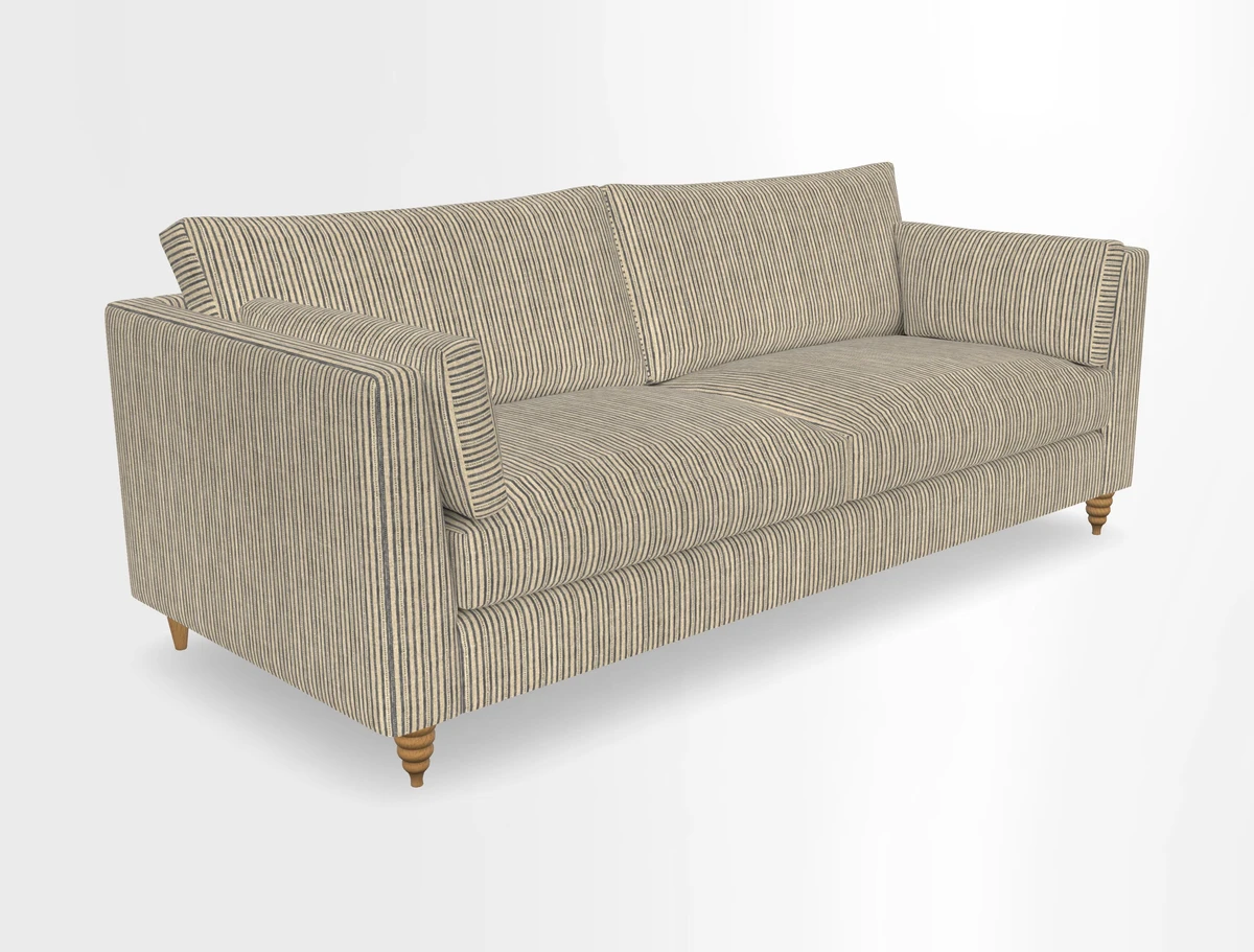 Saltdean 4 seater sofa in Covertex Lombardia Bianco