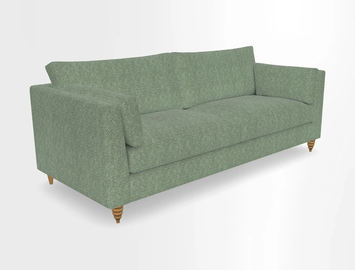 Saltdean 4 seater sofa in Covertex Lombardia Bianco