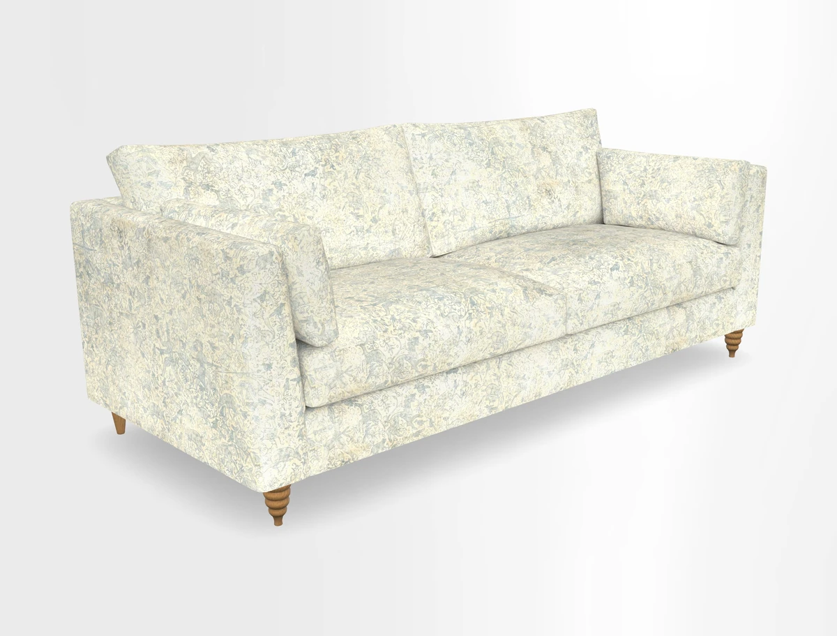 Saltdean 4 seater sofa in Covertex Lombardia Bianco