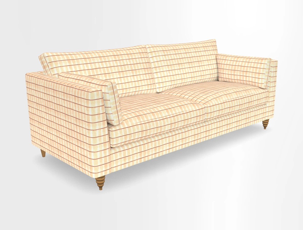 Saltdean 4 seater sofa in Covertex Lombardia Bianco