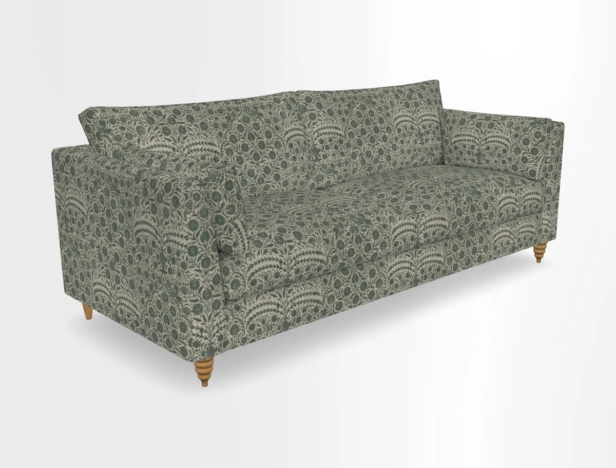 Saltdean 4 seater sofa in Covertex Lombardia Bianco