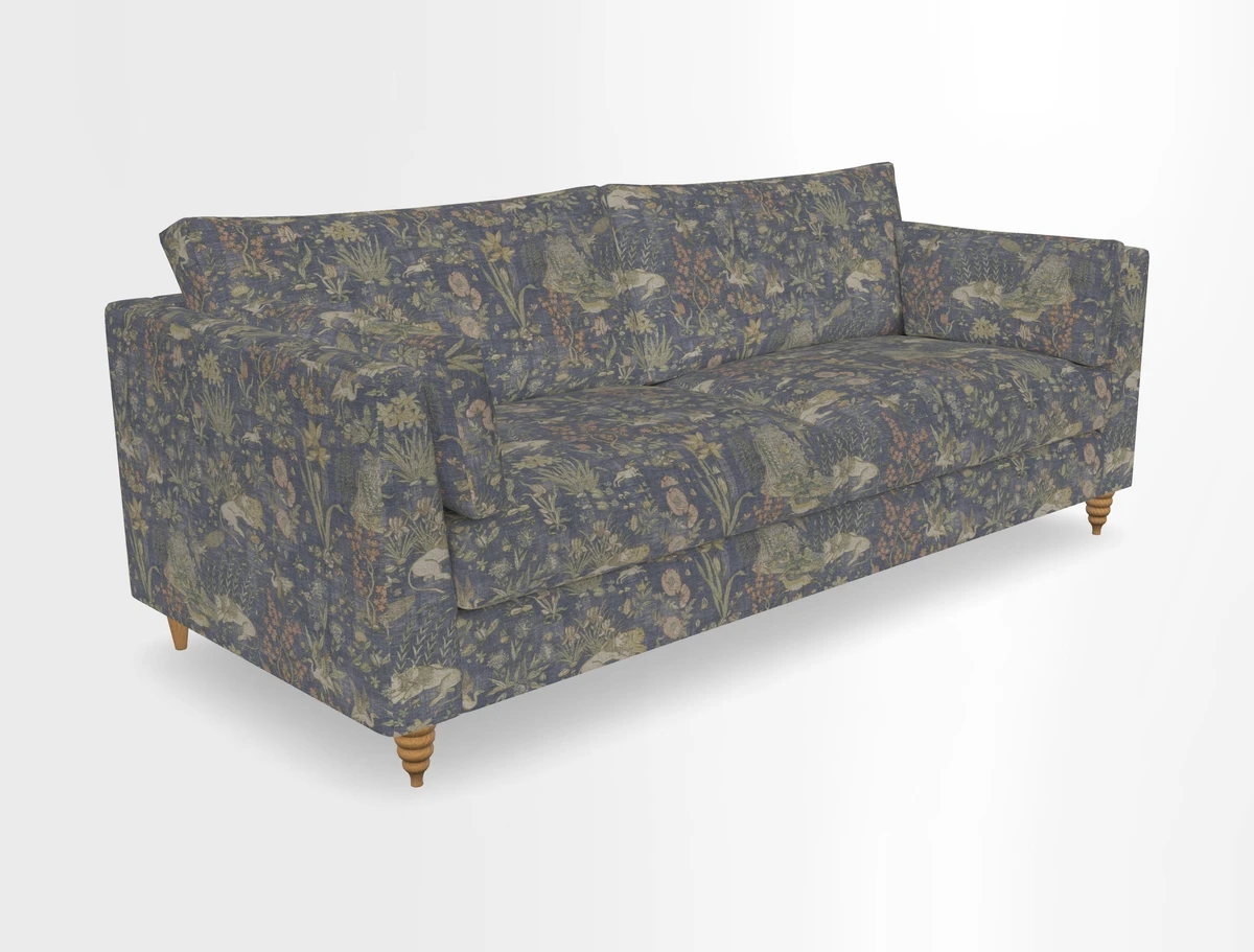 Saltdean 4 seater sofa in Covertex Lombardia Bianco