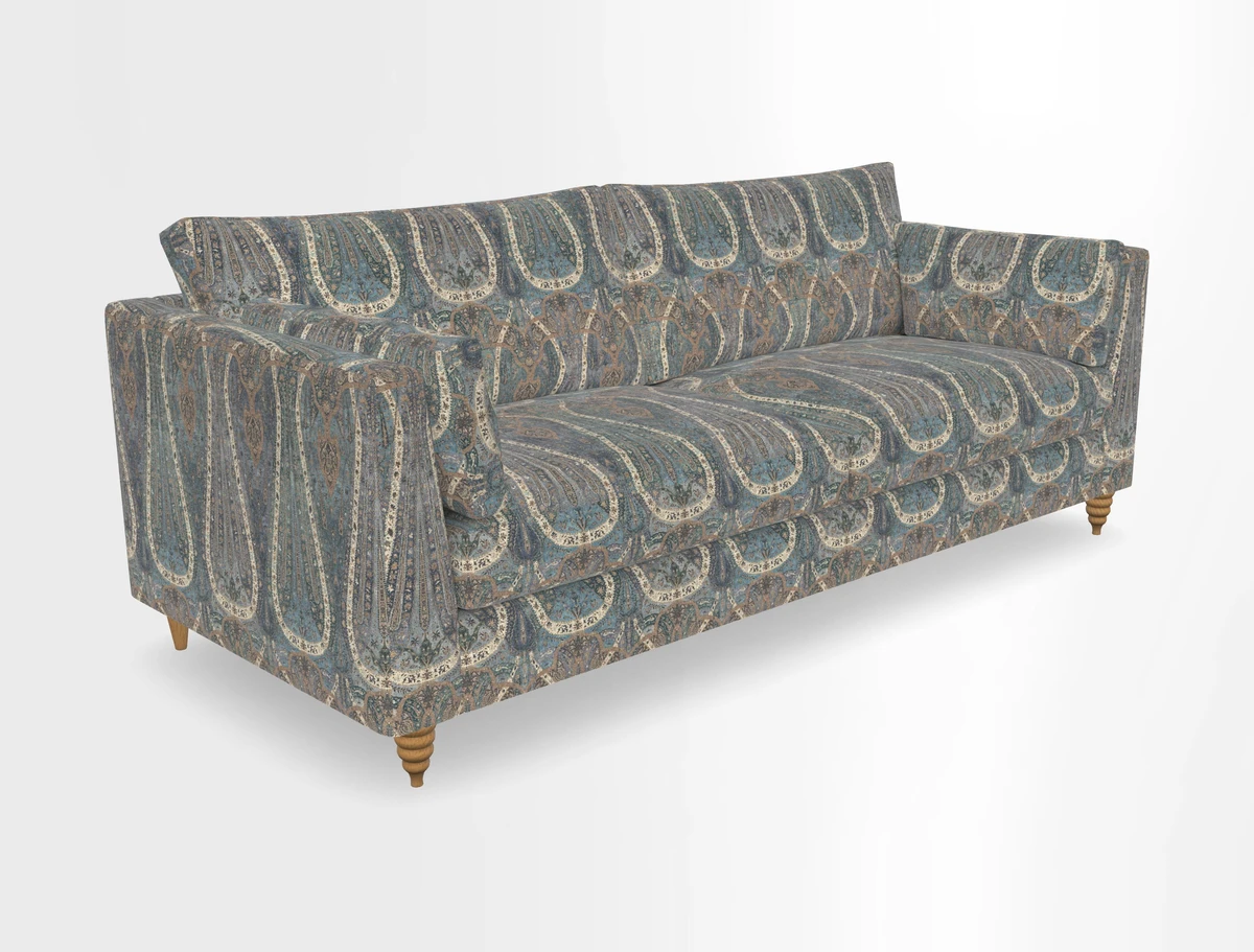Saltdean 4 seater sofa in Covertex Lombardia Bianco