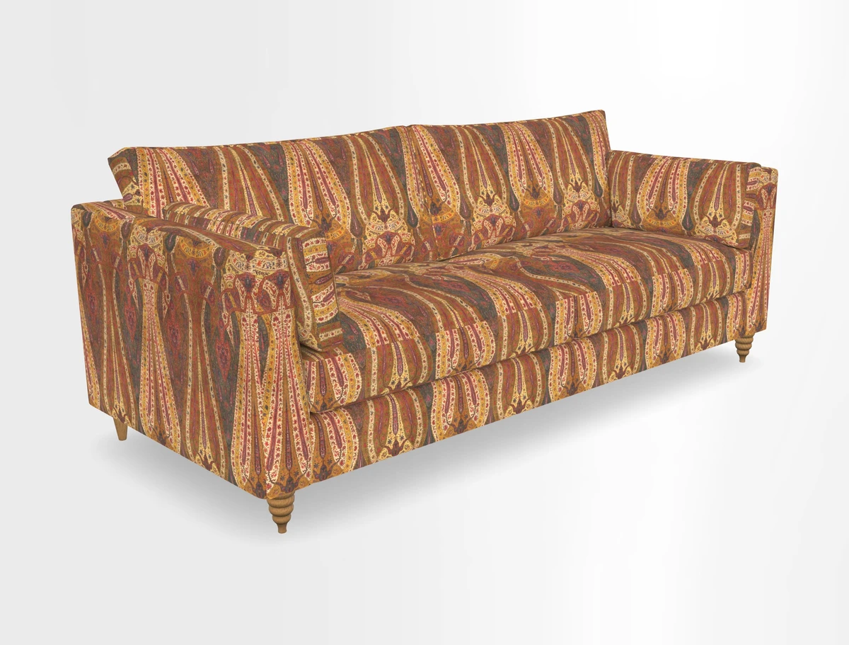 Saltdean 4 seater sofa in Covertex Lombardia Bianco