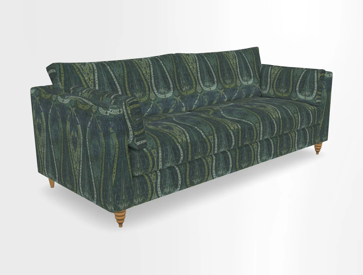 Saltdean 4 seater sofa in Covertex Lombardia Bianco