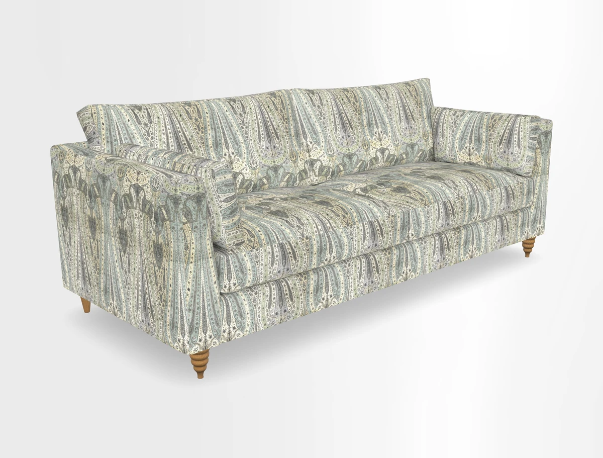 Saltdean 4 seater sofa in Covertex Lombardia Bianco