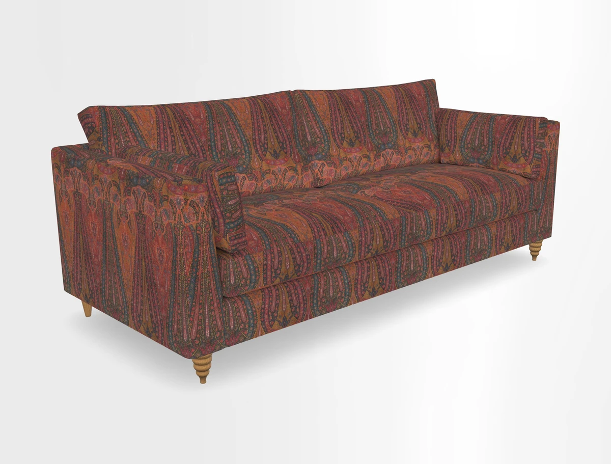 Saltdean 4 seater sofa in Covertex Lombardia Bianco
