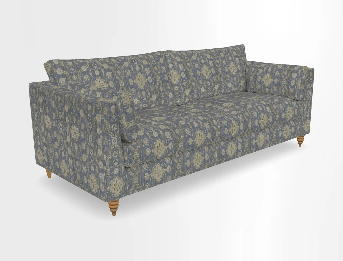 Saltdean 4 seater sofa in Covertex Lombardia Bianco