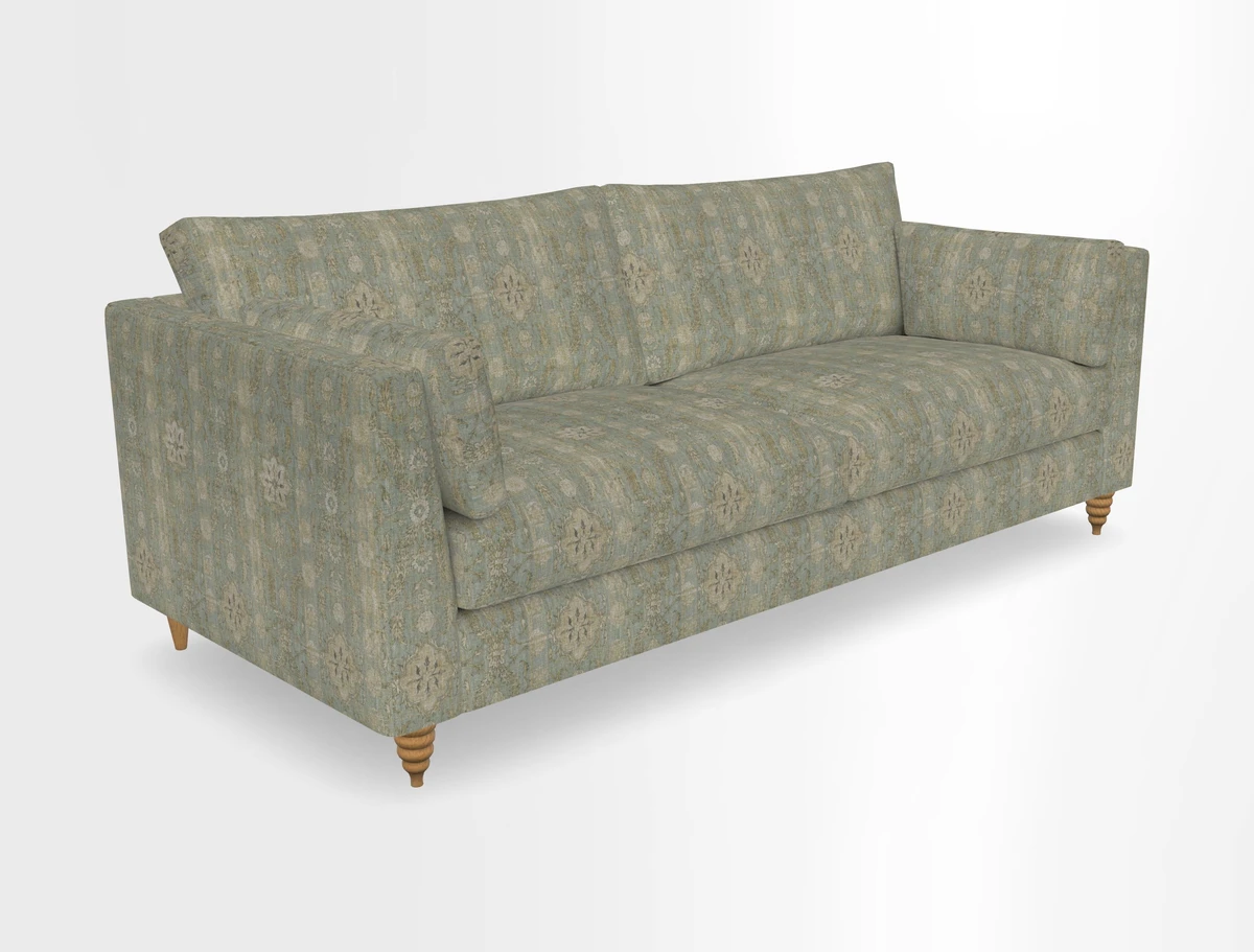 Saltdean 4 seater sofa in Covertex Lombardia Bianco