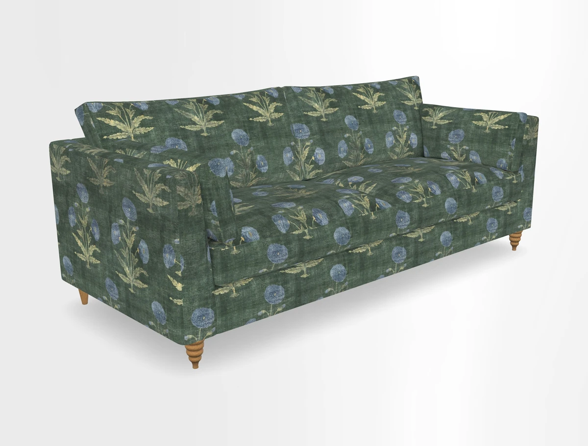 Saltdean 4 seater sofa in Covertex Lombardia Bianco
