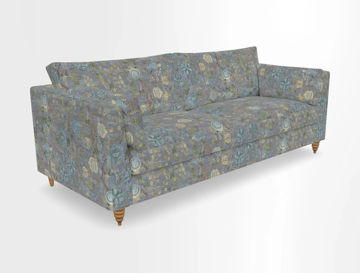 Saltdean 4 seater sofa in Covertex Lombardia Bianco