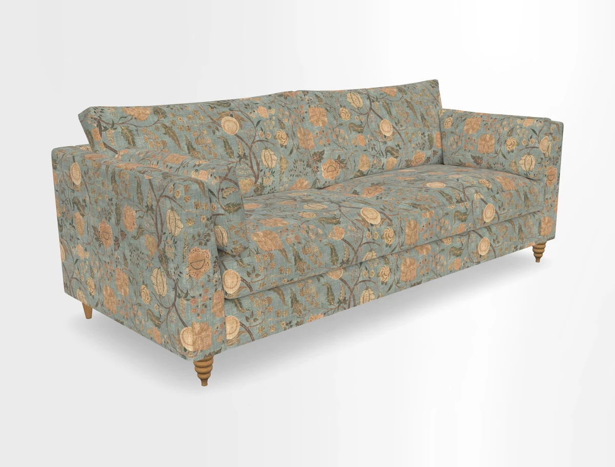 Saltdean 4 seater sofa in Covertex Lombardia Bianco