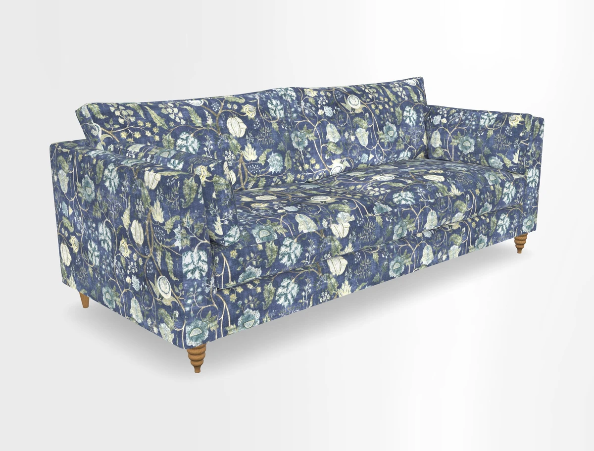 Saltdean 4 seater sofa in Covertex Lombardia Bianco