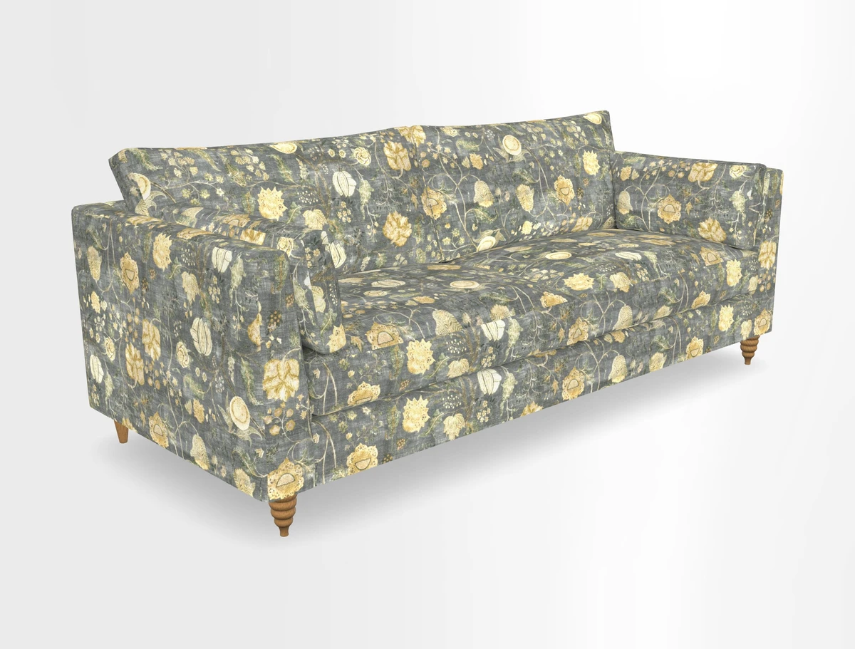 Saltdean 4 seater sofa in Covertex Lombardia Bianco