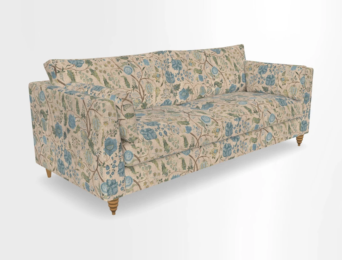 Saltdean 4 seater sofa in Covertex Lombardia Bianco