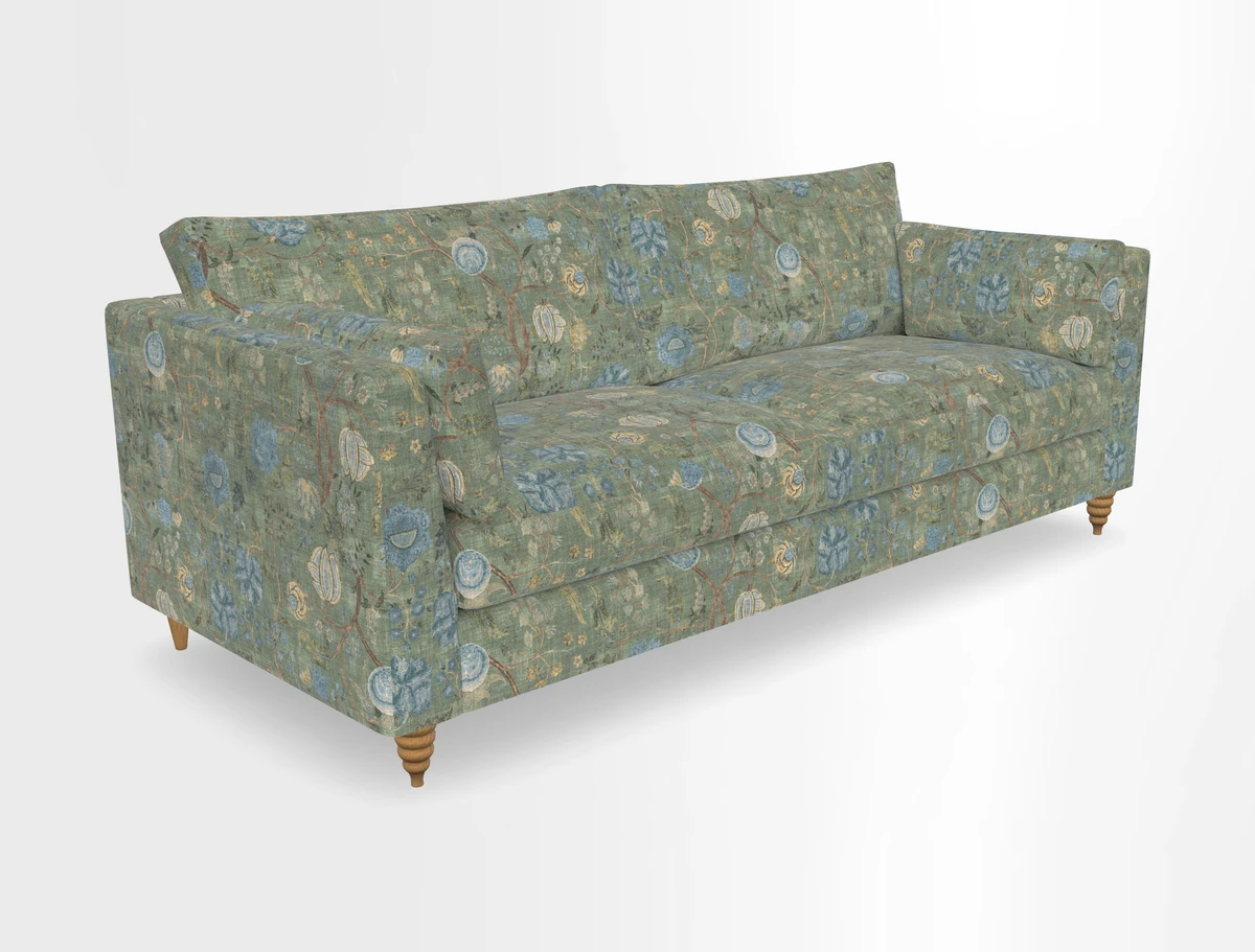 Saltdean 4 seater sofa in Covertex Lombardia Bianco