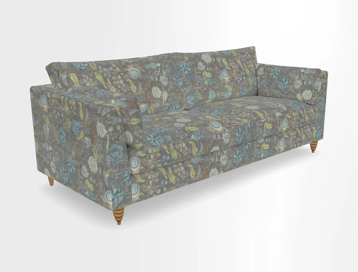 Saltdean 4 seater sofa in Covertex Lombardia Bianco