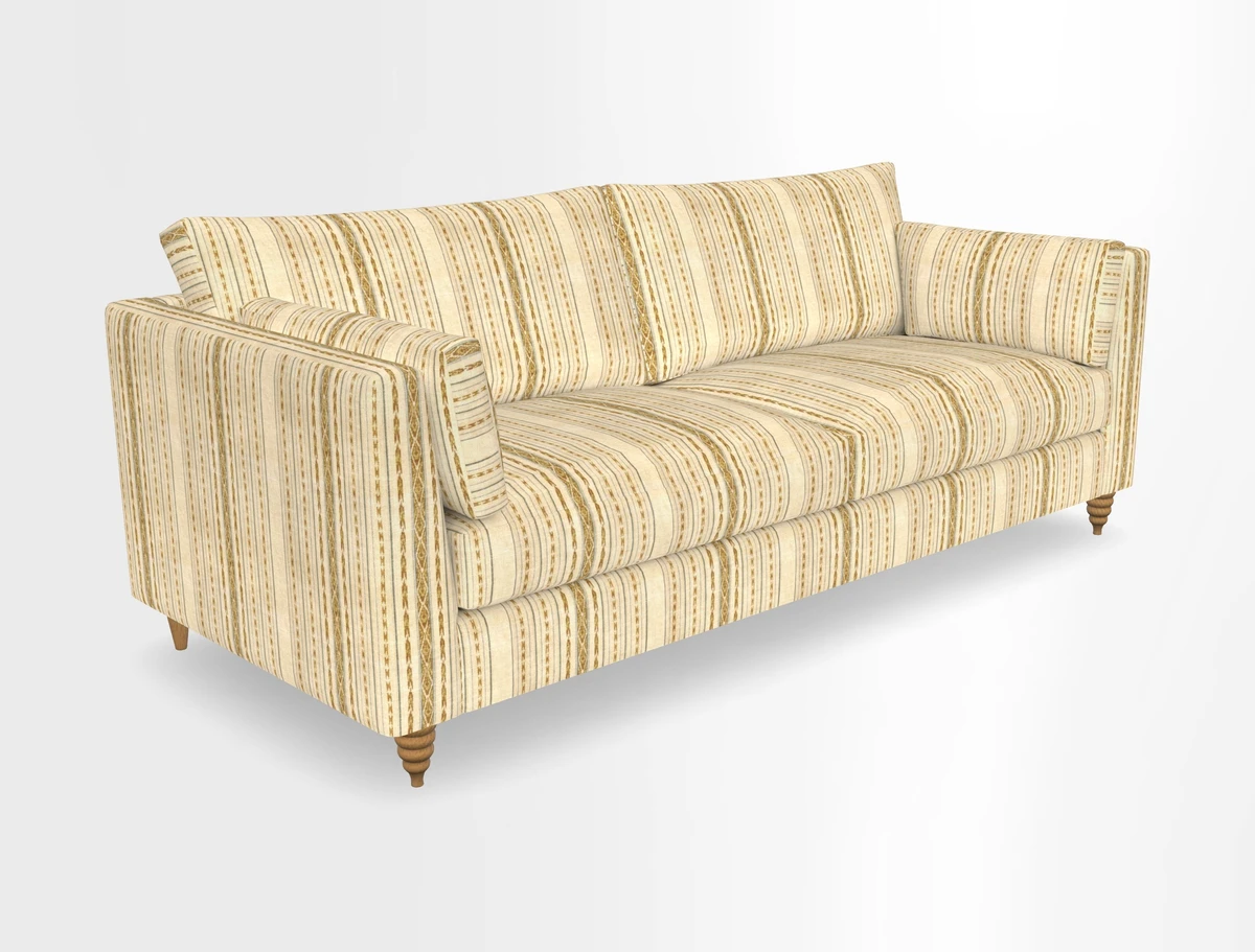 Saltdean 4 seater sofa in Covertex Lombardia Bianco