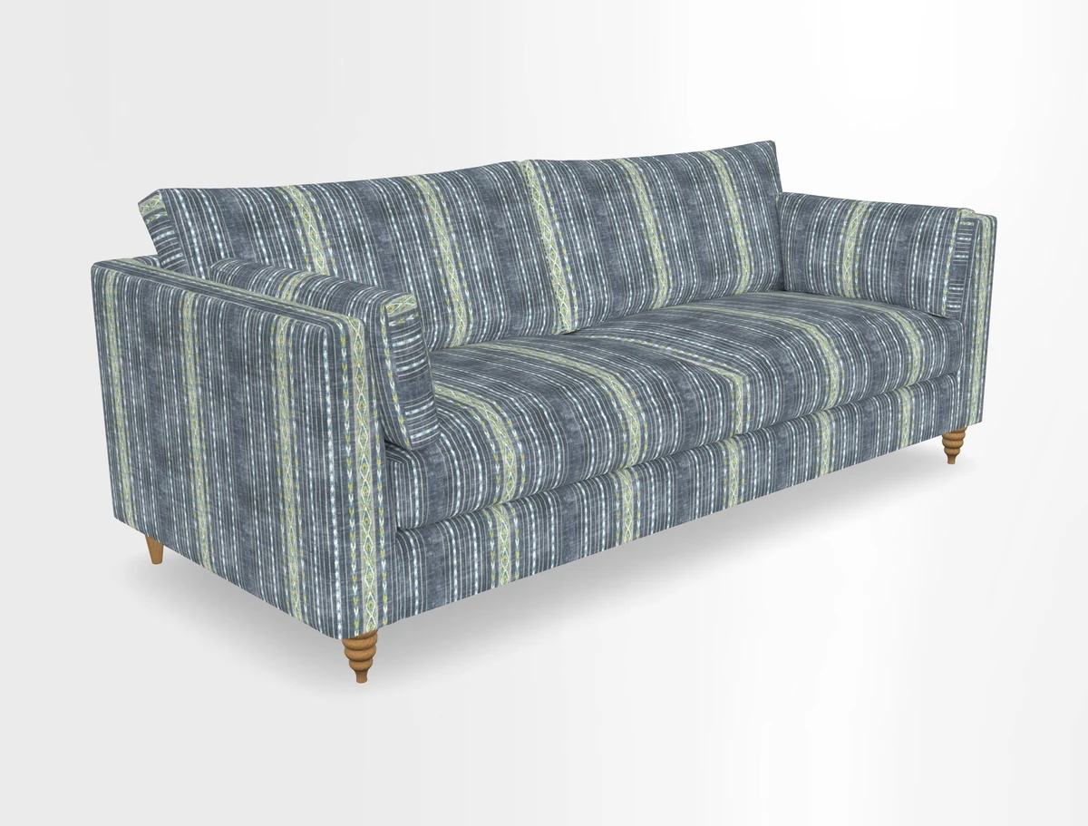 Saltdean 4 seater sofa in Covertex Lombardia Bianco