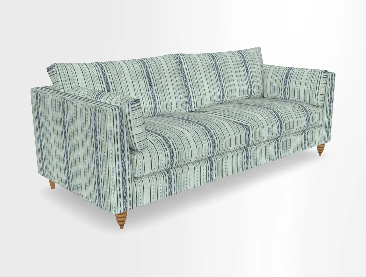 Saltdean 4 seater sofa in Covertex Lombardia Bianco