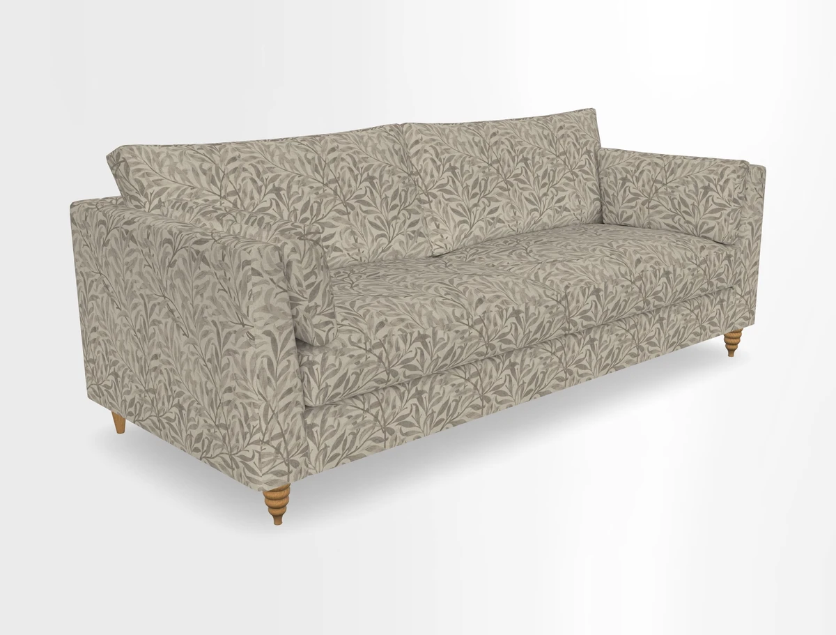 Saltdean 4 seater sofa in Covertex Lombardia Bianco