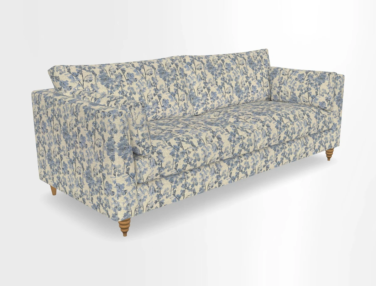 Saltdean 4 seater sofa in Covertex Lombardia Bianco