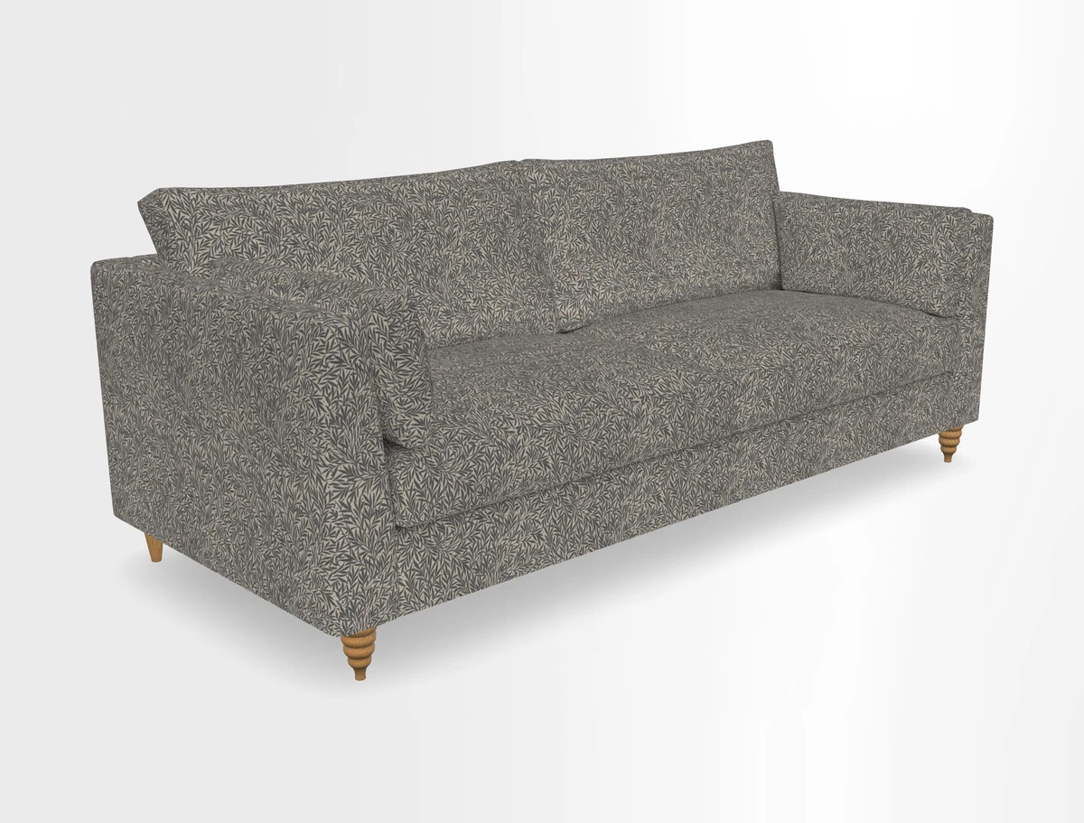 Saltdean 4 seater sofa in Covertex Lombardia Bianco