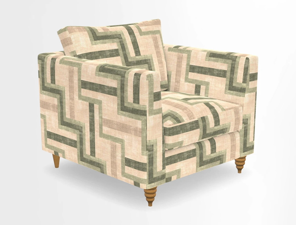 Saltdean chair in Two Tone Plain Biscuit